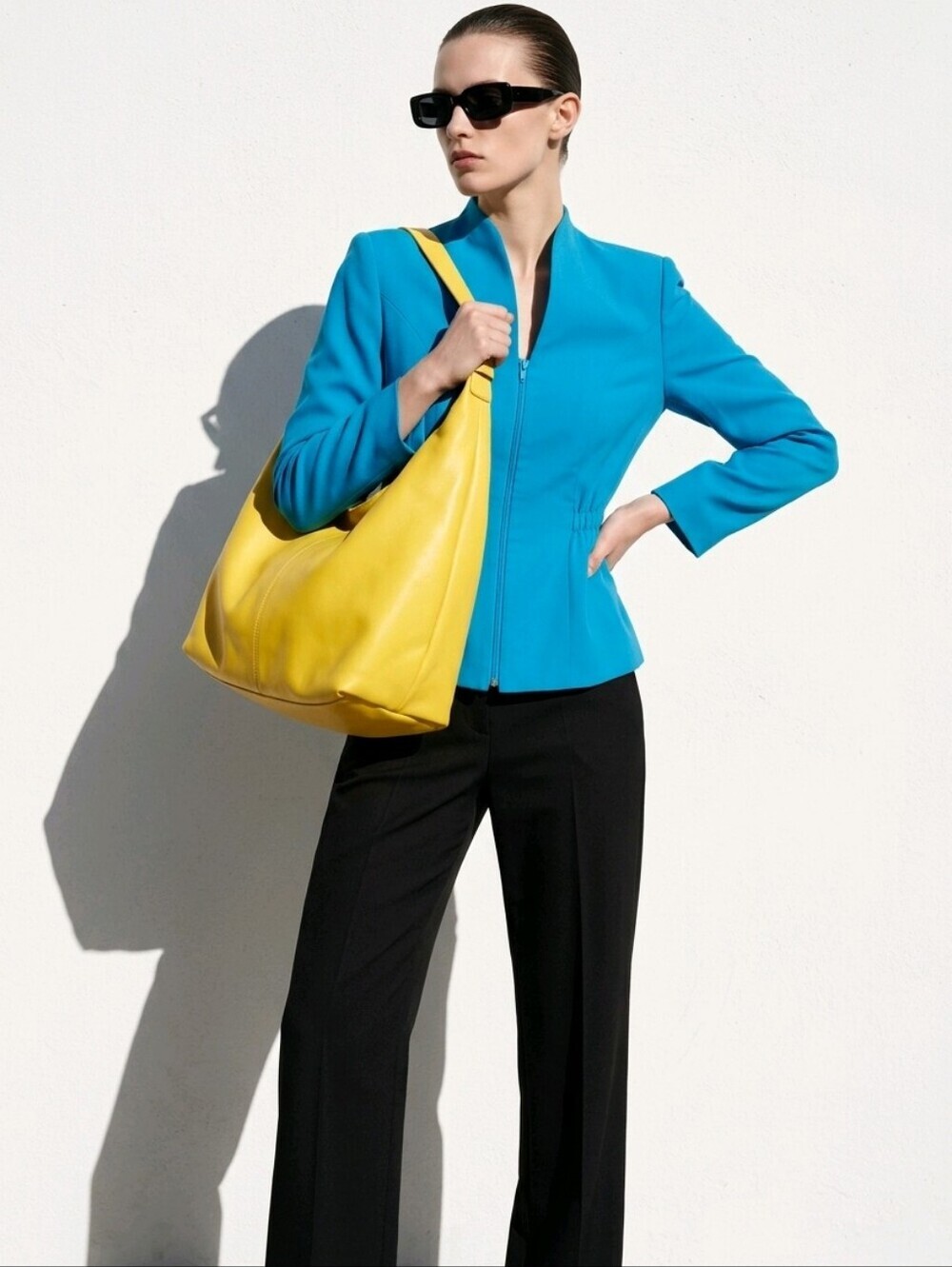 Vintage Saks Fifth Ave Teal Turquoise Jacket Size 6